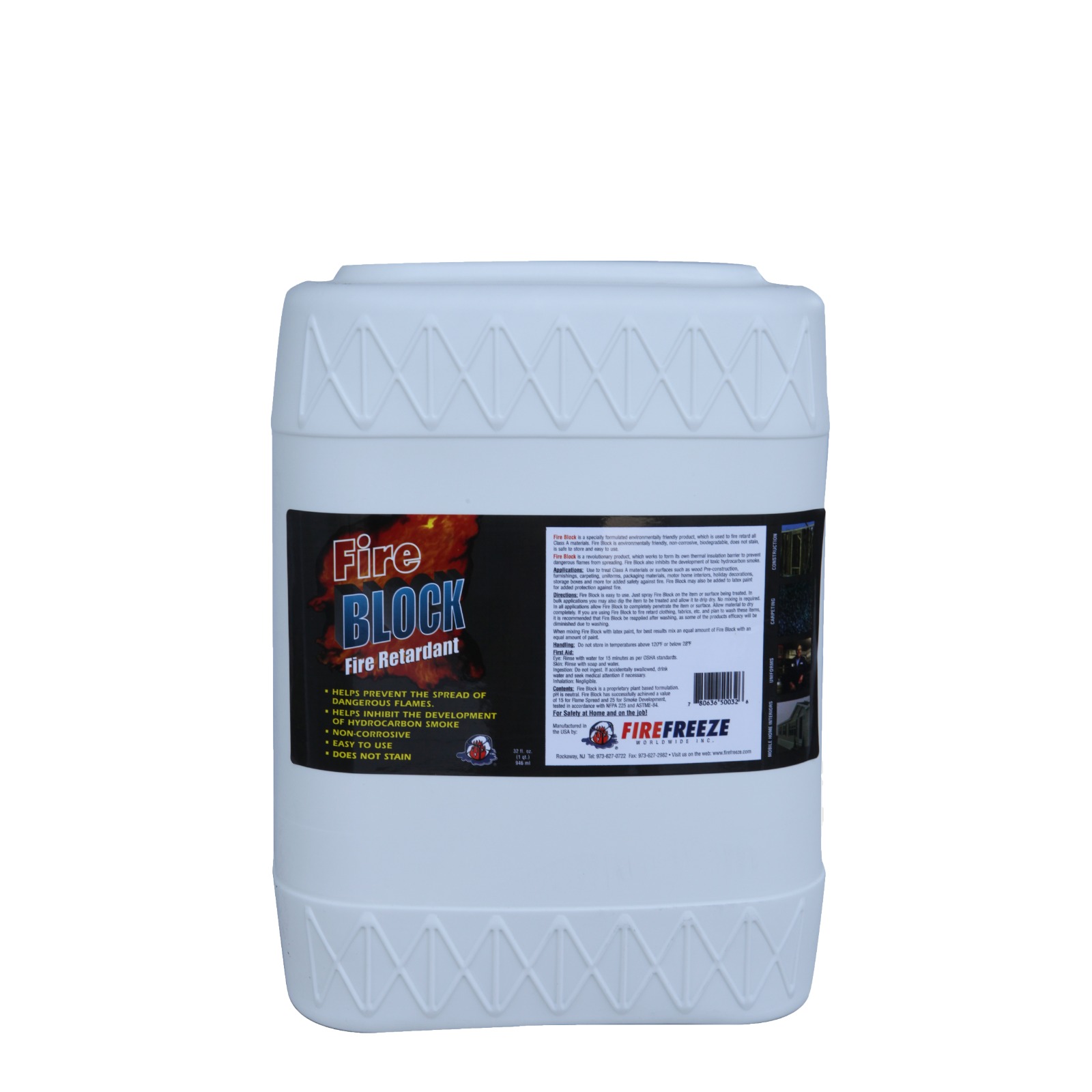 TINETA DE 20L EXPLORA COOPER RETARDANTE DE FUEGO EN FORMATO DE RESINA